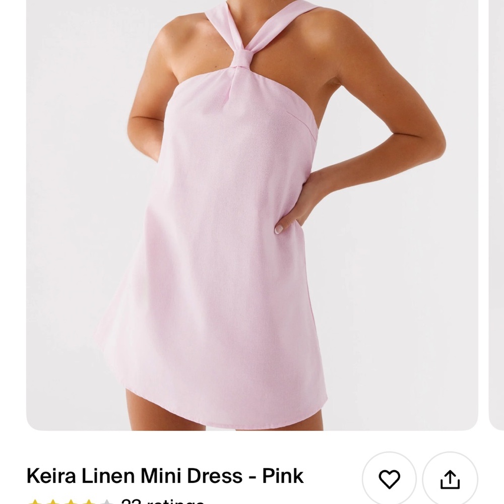 Peppermayo Pink Mini Dress